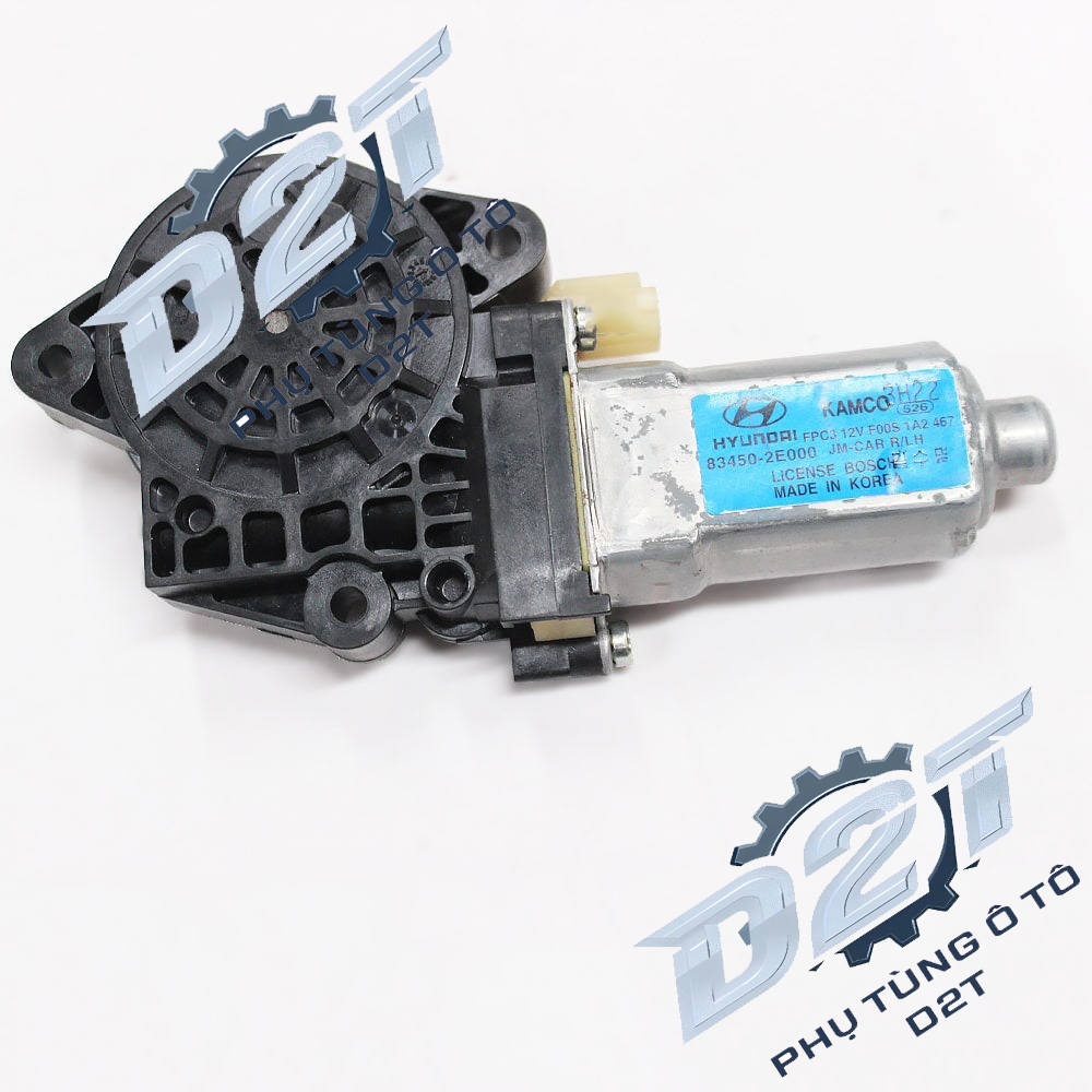 Mô tơ nâng kính sau trái ô tô Hyundai Tucson 2006-2009 hàng Mobis