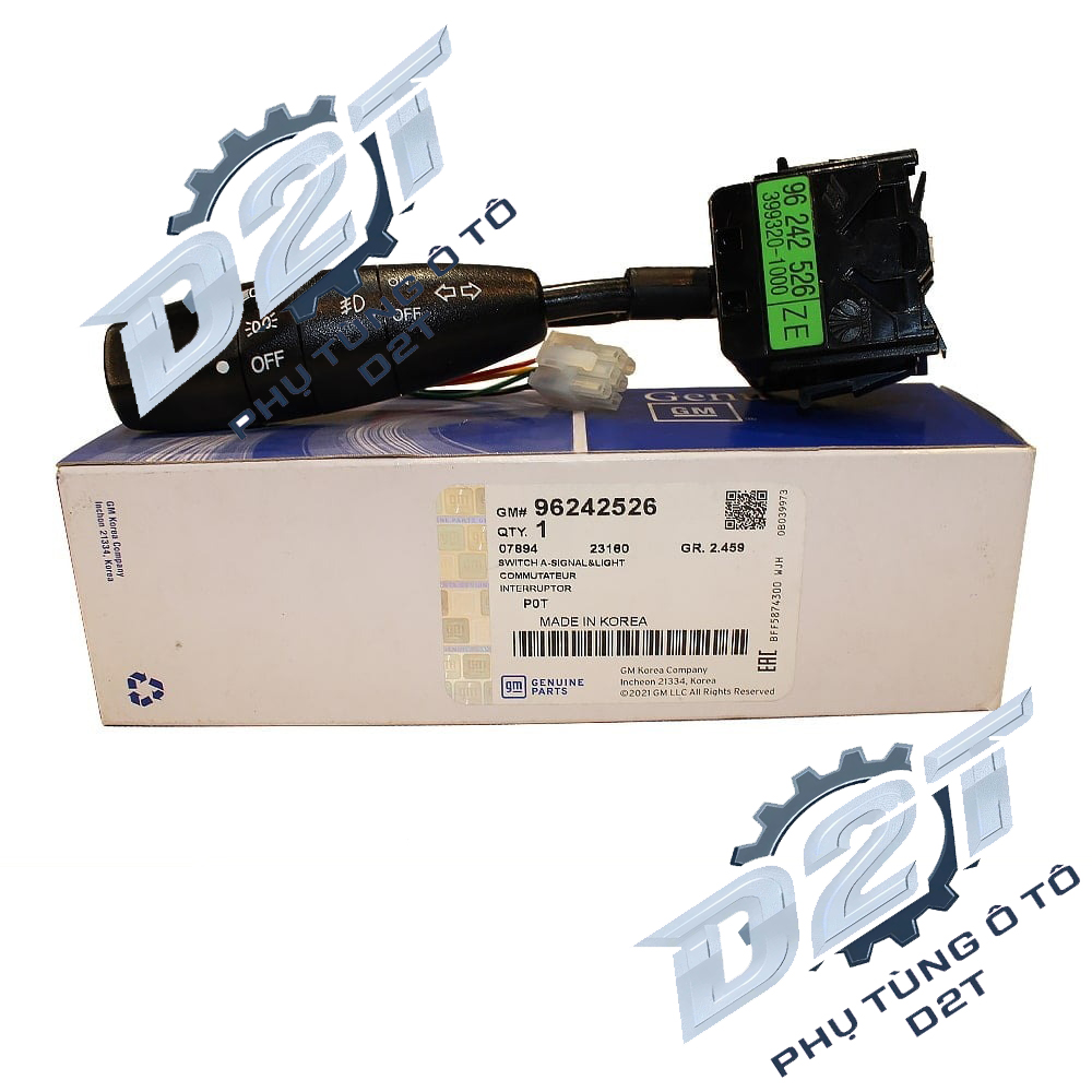 CÔNG TÁC XI NHAN Ô TÔ Công tắc xi nhan có đèn gầm ô tô Daewoo Lanos hàng GM
